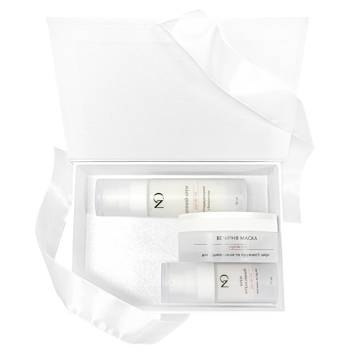 Набір PEPTIDE LINE у подарунковій коробці  Nataliorganic