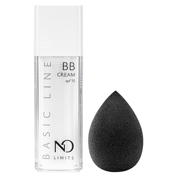 Разом дешевше! Мінеральний ВВ-крем spf 15 + Beauty-спонж для нанесення макіяжу Nataliorganic