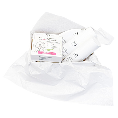 Промонабір Face Знайомство + Рушник косметичний для BEAUTY-процедур Nataliorganic